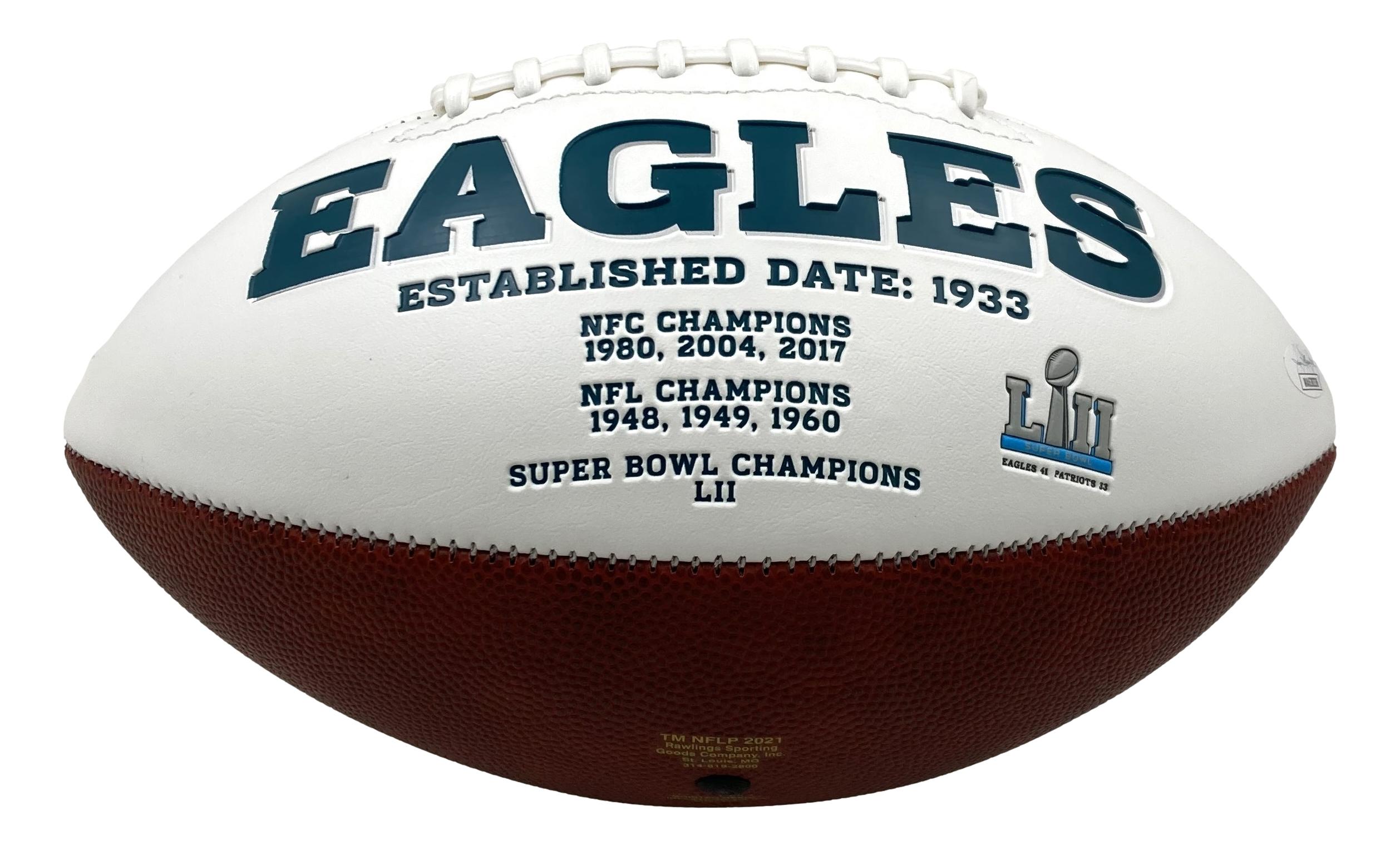 Haason Reddick Signed Eagles Logo Football (JSA) at PristineAuction.com Haason Reddick Signed Eagles Logo Football (JSA) at PristineAuction.com