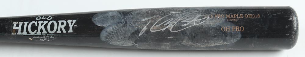 Mike Moustakas Signed Old Hickory Baseball Bat (JSA) at PristineAuction.com Mike Moustakas Signed Old Hickory Baseball Bat (JSA) at PristineAuction.com
