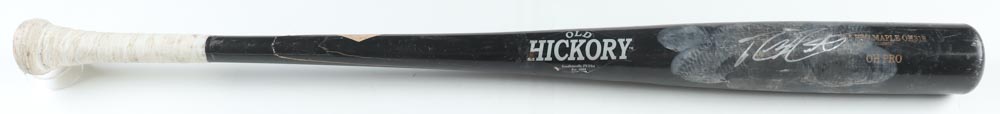 Mike Moustakas Signed Old Hickory Baseball Bat (JSA) at PristineAuction.com Mike Moustakas Signed Old Hickory Baseball Bat (JSA) at PristineAuction.com