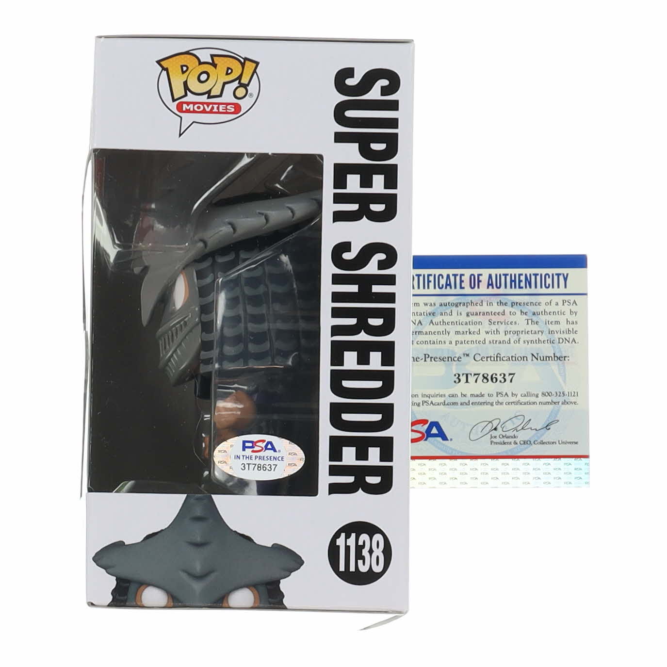 Kevin Nash Signed "TMNT" #1138 Super Shredder Funko Pop! Vinyl Figure (PSA) at PristineAuction.com Kevin Nash Signed "TMNT" #1138 Super Shredder Funko Pop! Vinyl Figure (PSA) at PristineAuction.com