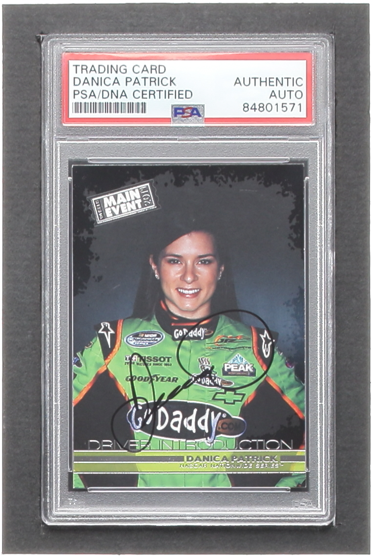 Danica Patrick Signed 2011 Wheels Main Event #42 NNS (PSA) | Pristine ...