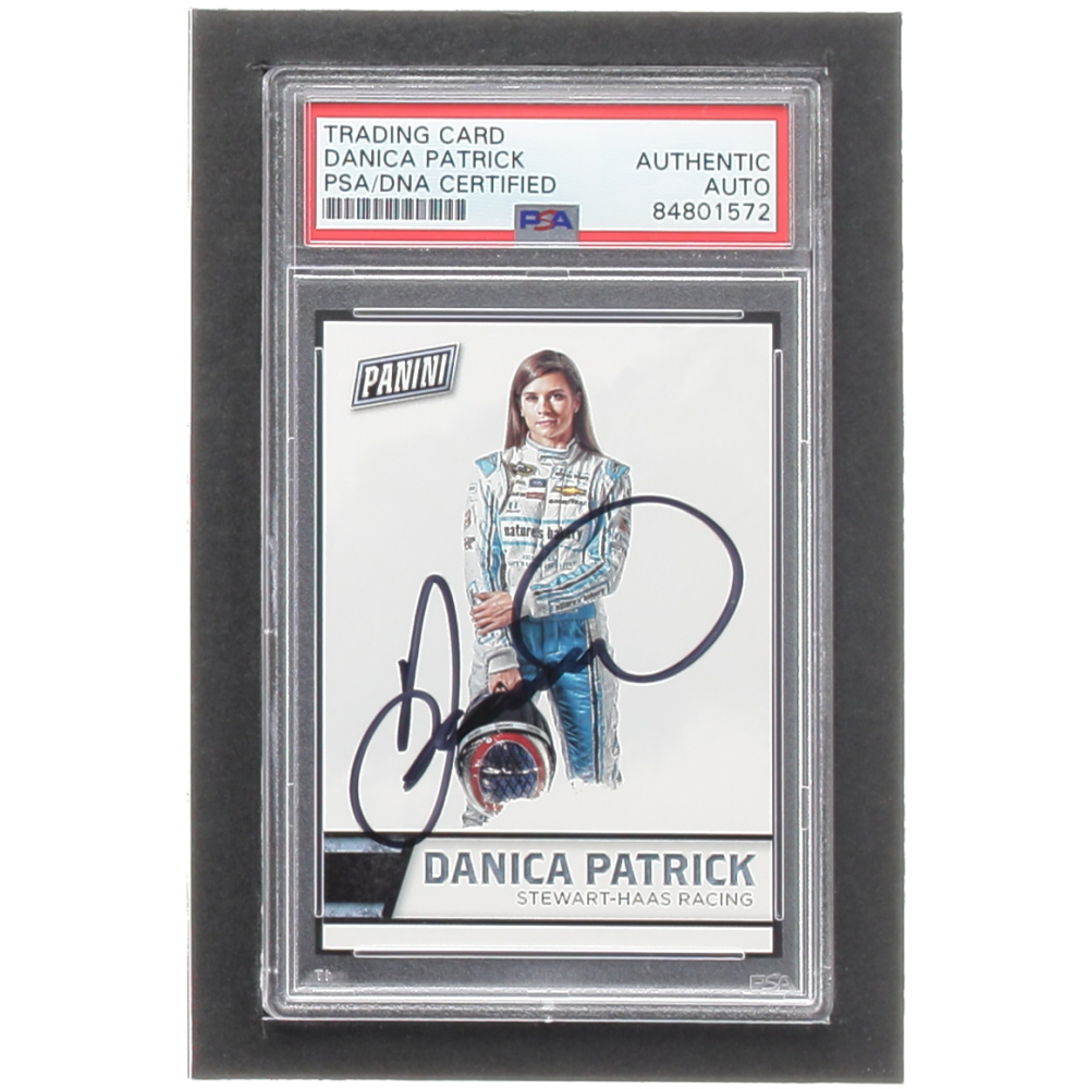 Danica Patrick Signed 2016 Panini Father's Day #37 (PSA) | Pristine Auction