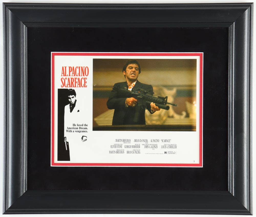 "Scarface" Custom Framed Photo at PristineAuction.com "Scarface" Custom Framed Photo at PristineAuction.com