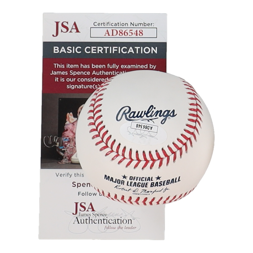 Taj Bradley Signed 2022 All-Star Futures Logo Baseball Inscribed "AL Starter" (JSA) at PristineAuction.com Taj Bradley Signed 2022 All-Star Futures Logo Baseball Inscribed "AL Starter" (JSA) at PristineAuction.com