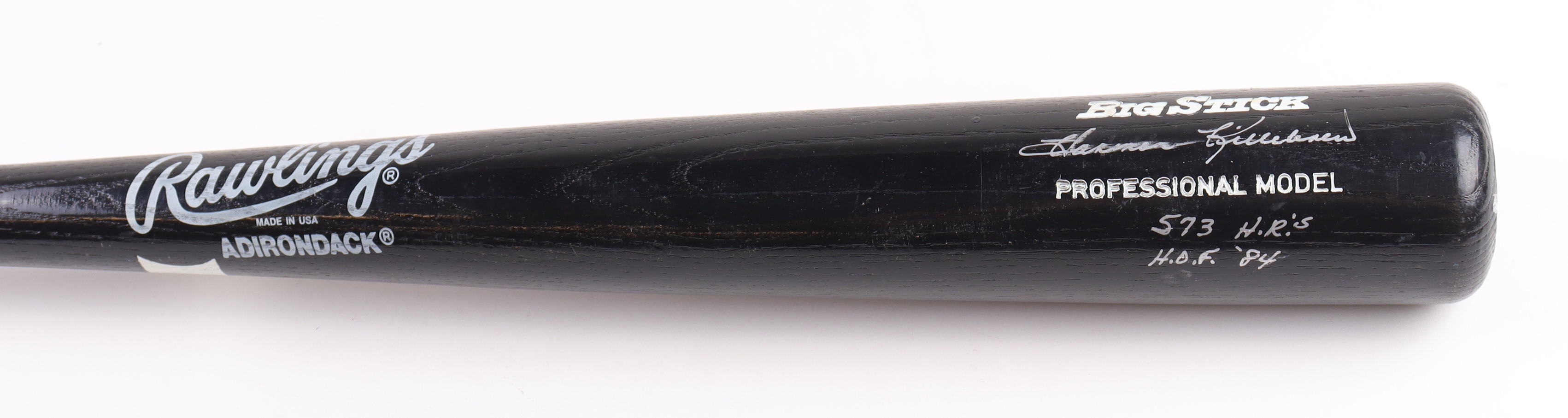 Harmon Killebrew Signed Rawlings Baseball Bat Inscribed "573 H.R.'s" & "H.O.F. '84" (Beckett) at PristineAuction.com Harmon Killebrew Signed Rawlings Baseball Bat Inscribed "573 H.R.'s" & "H.O.F. '84" (Beckett) at PristineAuction.com