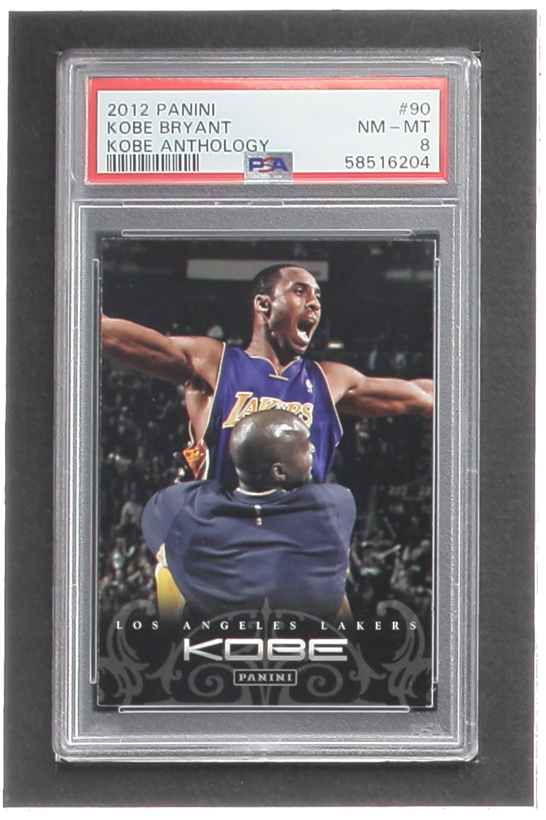 Kobe Bryant 2012-13 Panini Kobe Anthology #90 (PSA 8) at PristineAuction.com Kobe Bryant 2012-13 Panini Kobe Anthology #90 (PSA 8) at PristineAuction.com