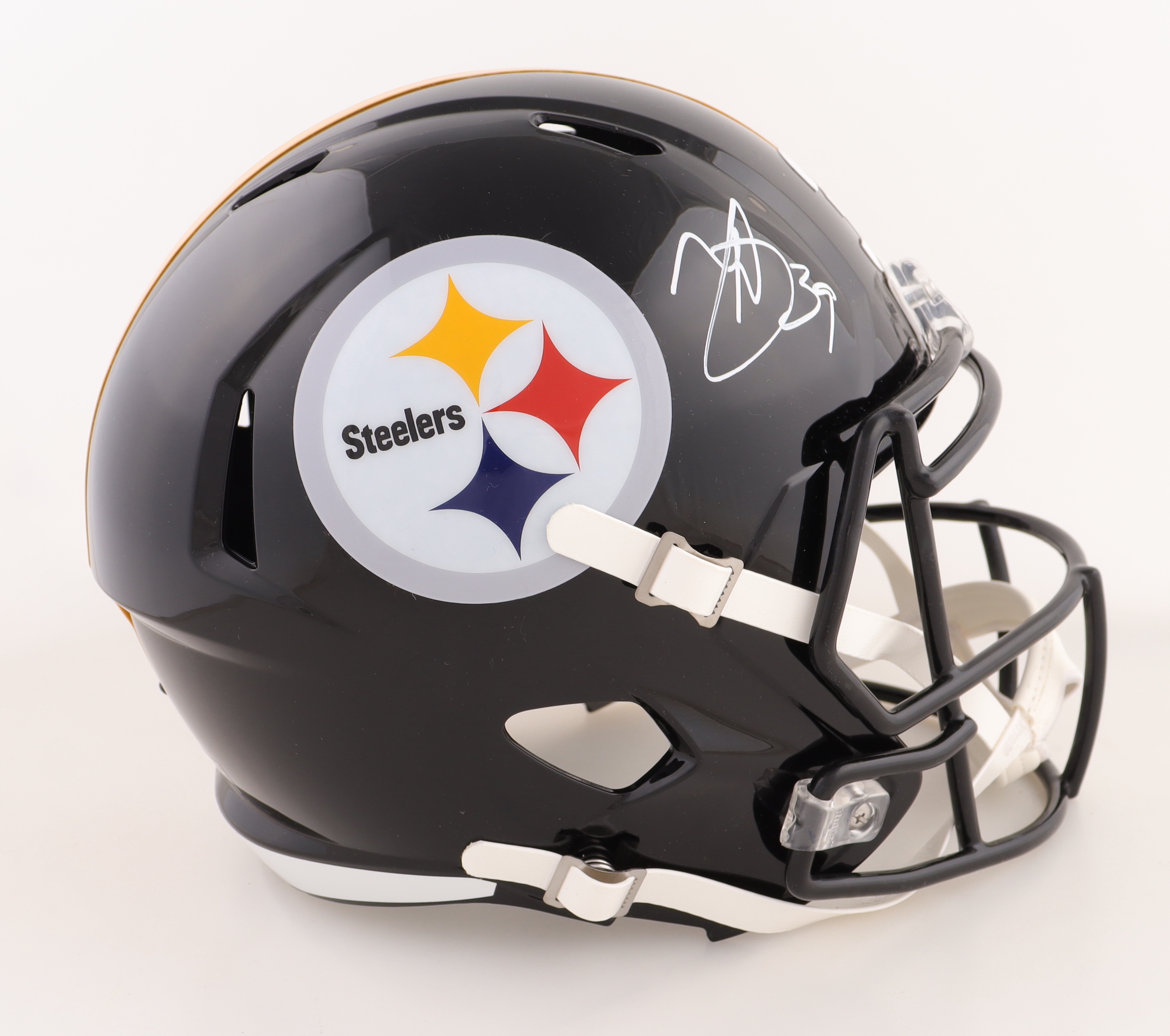 Minkah Fitzpatrick Signed Steelers Full-Size Helmet (TSE) at PristineAuction.com Minkah Fitzpatrick Signed Steelers Full-Size Helmet (TSE) at PristineAuction.com