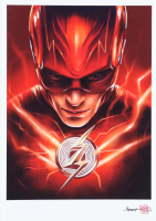 Thang Nguyen Signed LE "The Flash" 8x12 Print (PA) at PristineAuction.com