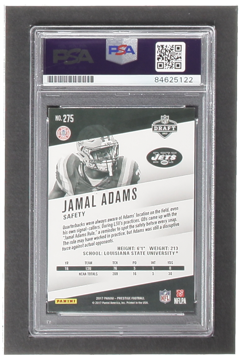 Jamal Adams Signed 2017 Prestige #275 RC (PSA) at PristineAuction.com Jamal Adams Signed 2017 Prestige #275 RC (PSA) at PristineAuction.com