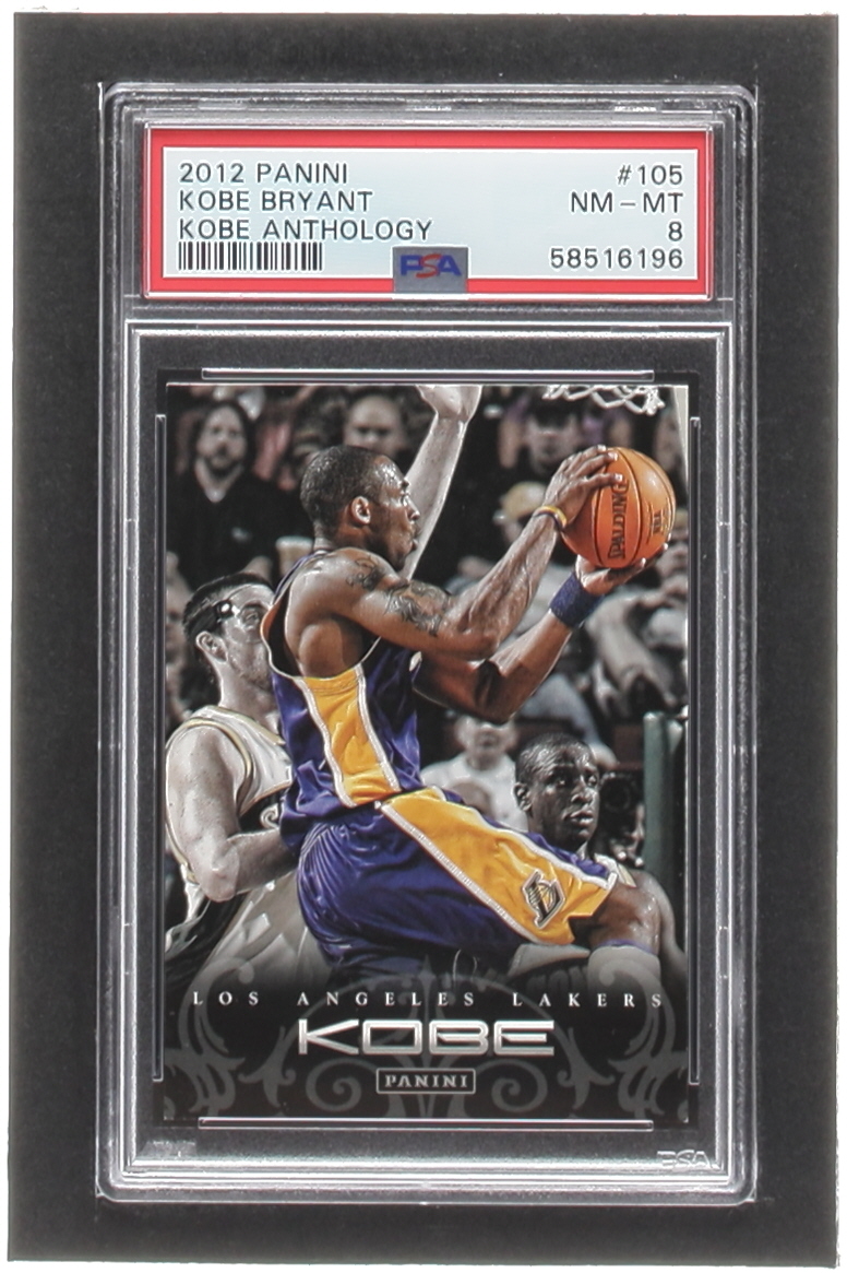 Kobe Bryant 2012-13 Panini Kobe Anthology #105 (PSA 8) at PristineAuction.com Kobe Bryant 2012-13 Panini Kobe Anthology #105 (PSA 8) at PristineAuction.com