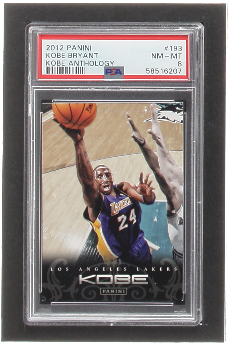 Kobe Bryant 2012-13 Panini Kobe Anthology #193 (PSA 8) at PristineAuction.com Kobe Bryant 2012-13 Panini Kobe Anthology #193 (PSA 8) at PristineAuction.com