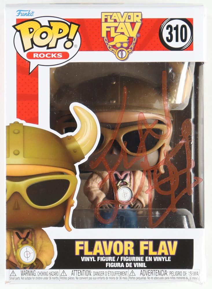 Flavor Flav Signed "Flavor Flav" #310 Flavor Flav Funko Pop! Vinyl Figure (JSA) at PristineAuction.com Flavor Flav Signed "Flavor Flav" #310 Flavor Flav Funko Pop! Vinyl Figure (JSA) at PristineAuction.com