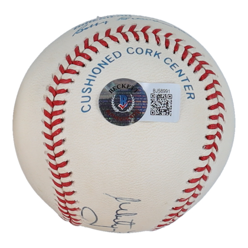 Whitey Ford Signed OAL Baseball (Beckett) at PristineAuction.com Whitey Ford Signed OAL Baseball (Beckett) at PristineAuction.com