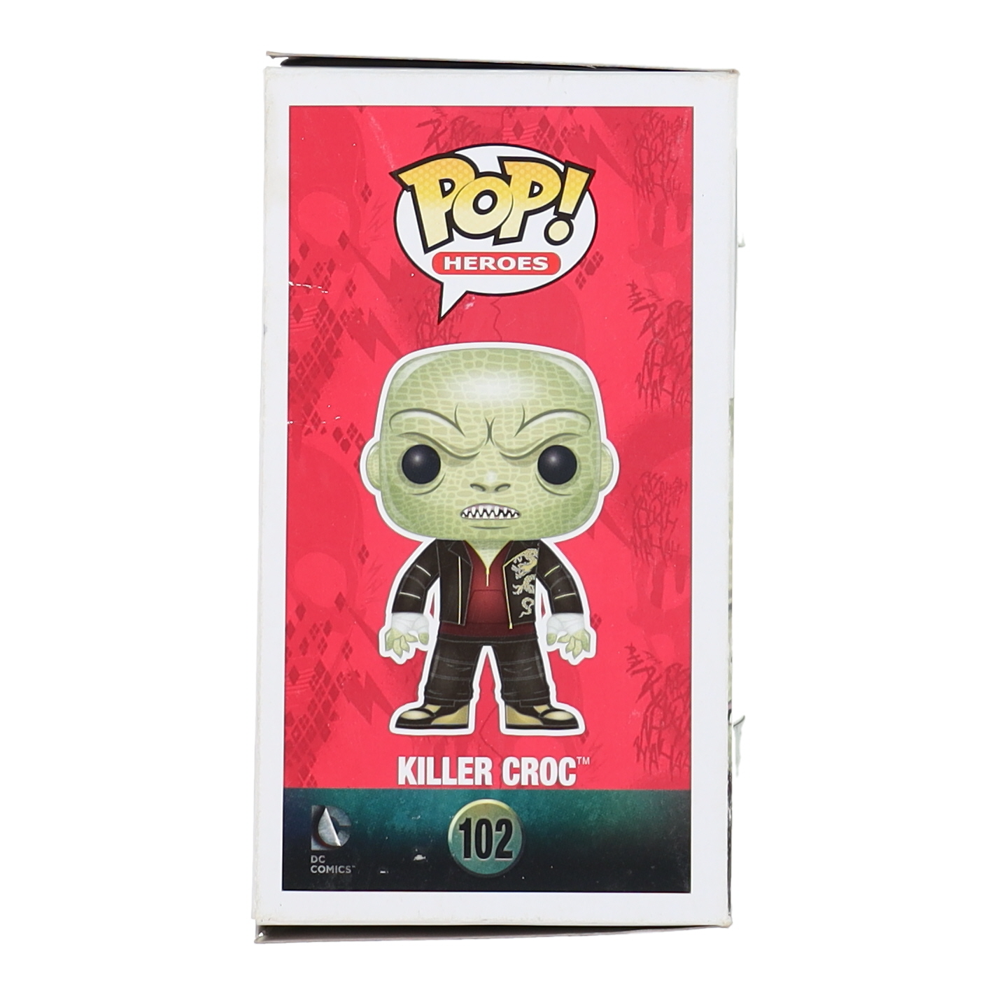 Adewale Akinnuoye-Agbaje Signed "Suicide Squad" #102 Killer Croc Funko Pop! Vinyl Figure (JSA) at PristineAuction.com Adewale Akinnuoye-Agbaje Signed "Suicide Squad" #102 Killer Croc Funko Pop! Vinyl Figure (JSA) at PristineAuction.com