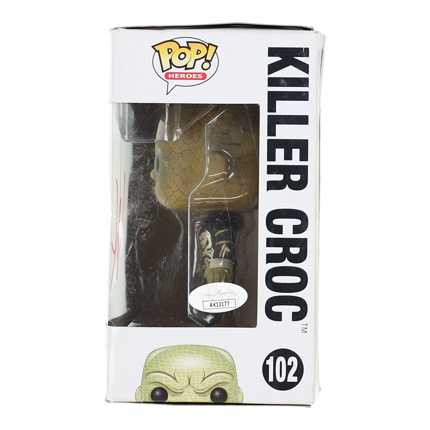 Adewale Akinnuoye-Agbaje Signed "Suicide Squad" #102 Killer Croc Funko Pop! Vinyl Figure (JSA) at PristineAuction.com Adewale Akinnuoye-Agbaje Signed "Suicide Squad" #102 Killer Croc Funko Pop! Vinyl Figure (JSA) at PristineAuction.com