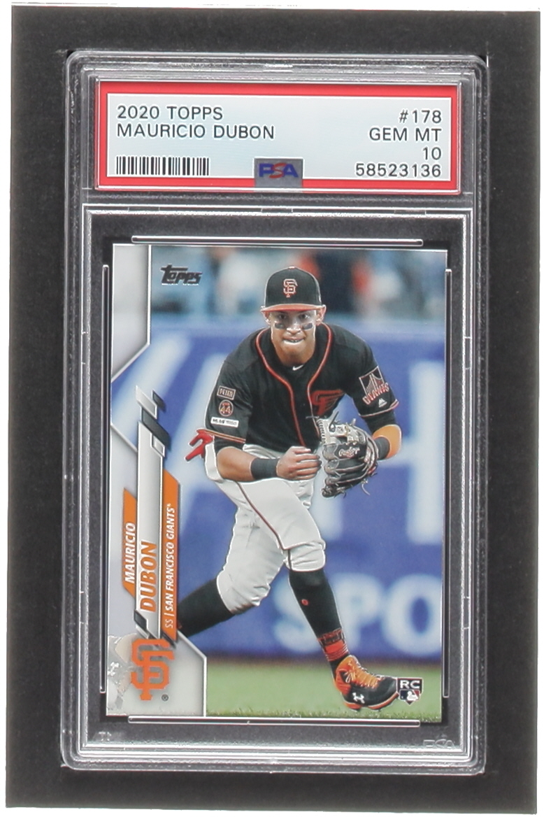 Mauricio Dubon 2020 Topps #178 RC (PSA 10) at PristineAuction.com Mauricio Dubon 2020 Topps #178 RC (PSA 10) at PristineAuction.com