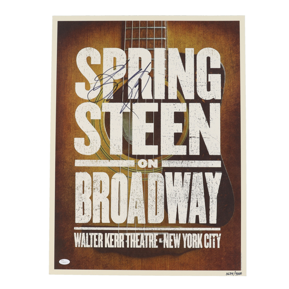 Bruce Springsteen Signed LE 