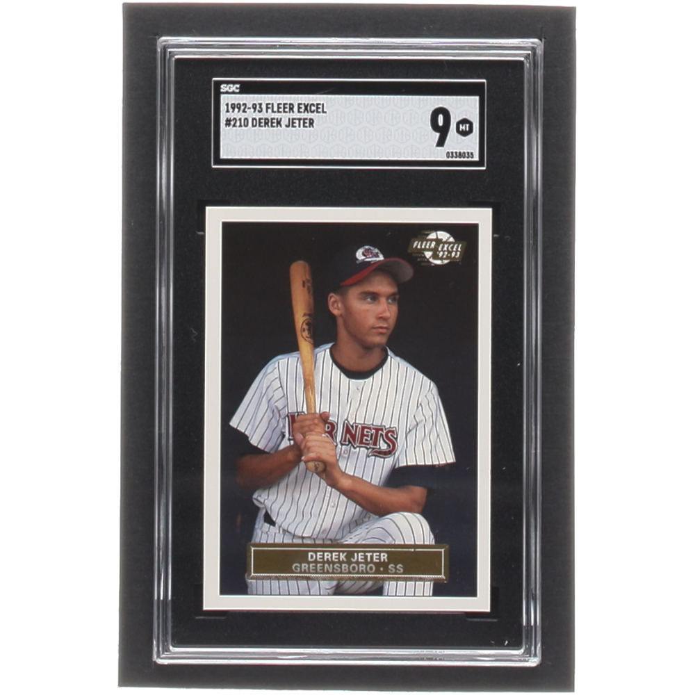 Derek Jeter 1992-93 Excel #210 RC (SGC 9) | Pristine Auction