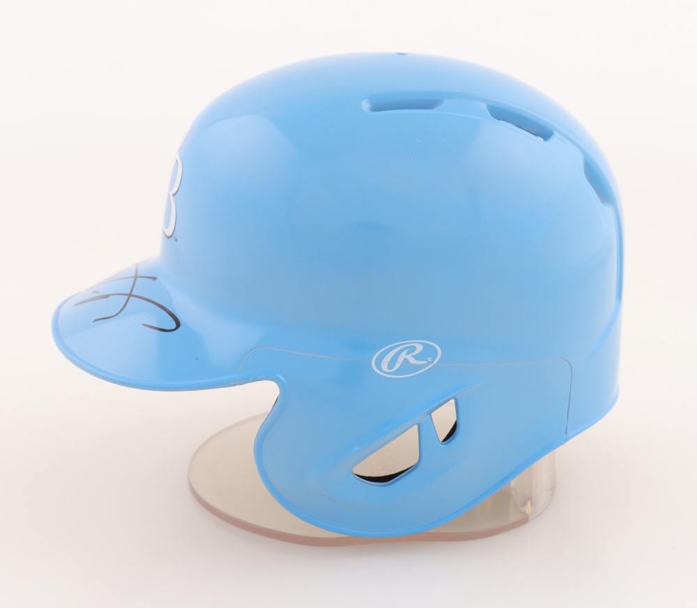 Wander Franco Signed Rays Mini Batting Helmet (JSA) Pristine Auction