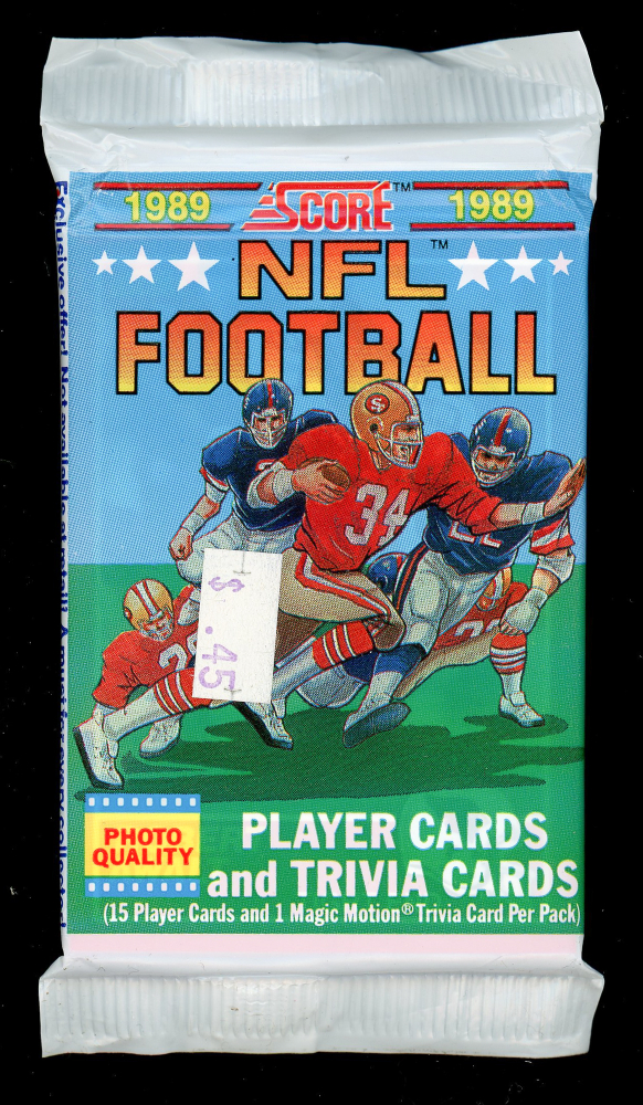 thumbnail image 2 of Football Card Mystery Pack Grab Bag - 10 Cards With 1 Guaranteed Auto Or Relic Hit! 2 of 5
