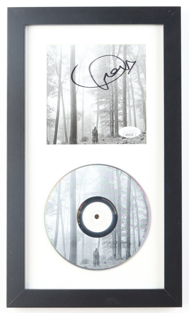 Taylor Swift folklore サイン入り CD HAND SIGNED Taylor Swift Folklore Album Sealed CD With Heart