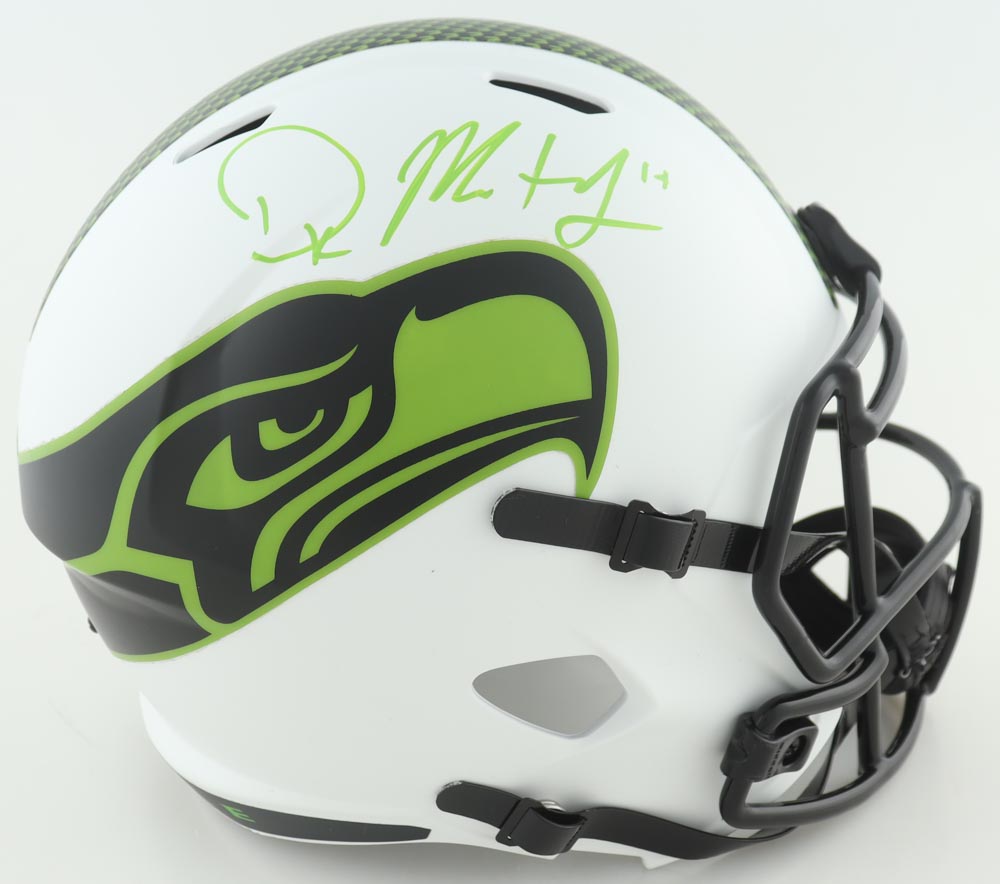 DK Metcalf Signed Seahawks Full-Size Lunar Eclipse Alternate Speed Helmet (Beckett) at PristineAuction.com DK Metcalf Signed Seahawks Full-Size Lunar Eclipse Alternate Speed Helmet (Beckett) at PristineAuction.com