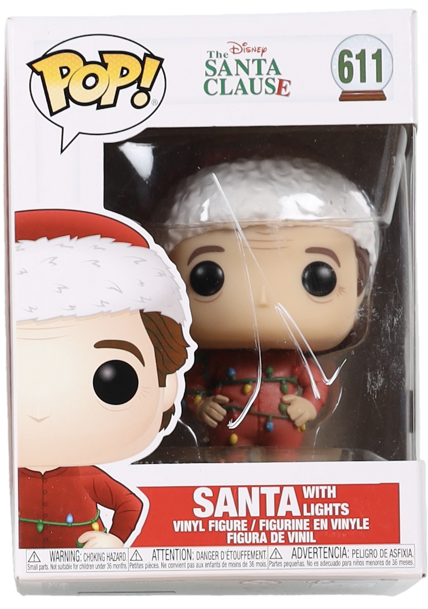 Tim Allen Signed "The Santa Clause" #611 Santa with Lights Funko Pop! Vinyl Figure (Beckett) at PristineAuction.com Tim Allen Signed "The Santa Clause" #611 Santa with Lights Funko Pop! Vinyl Figure (Beckett) at PristineAuction.com