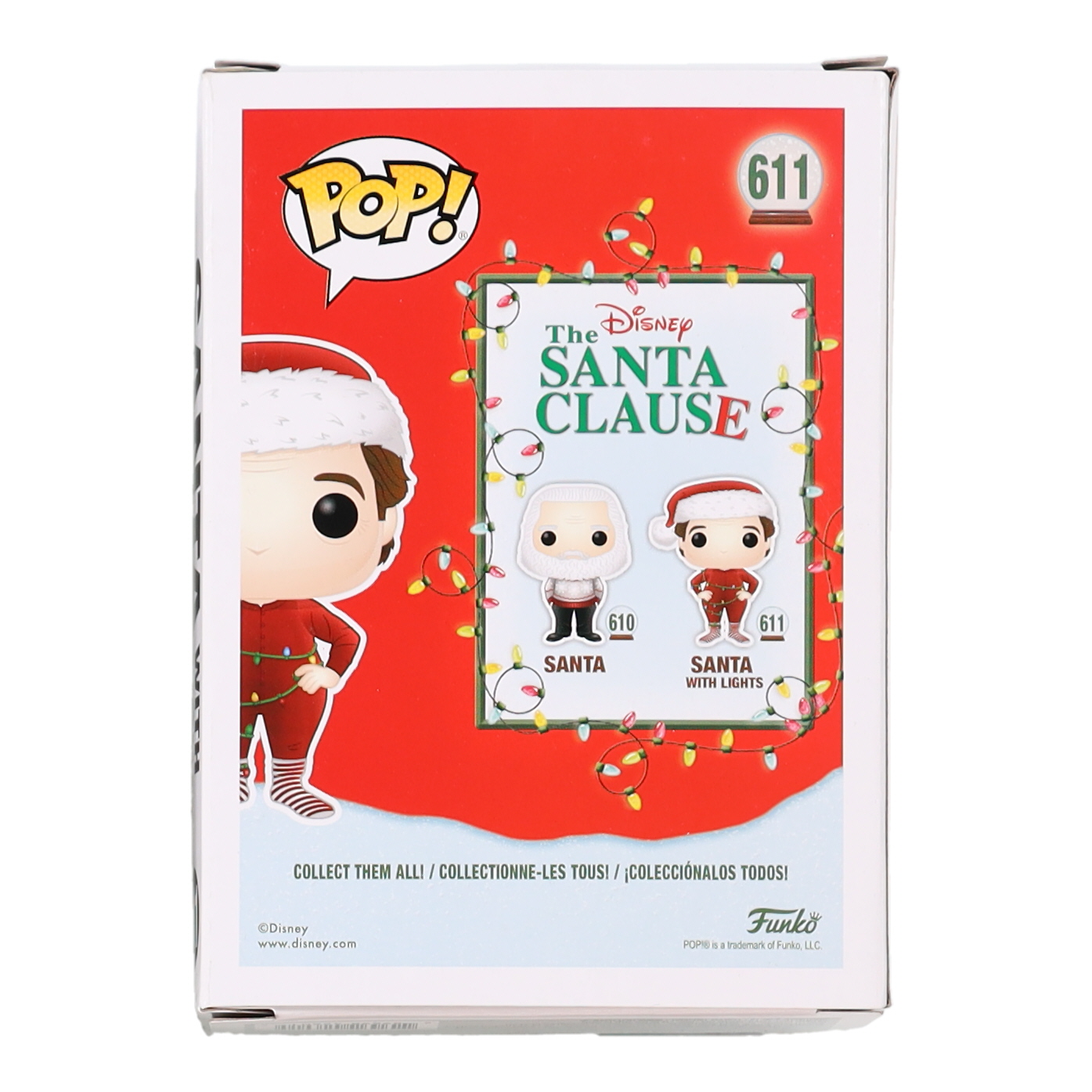Tim Allen Signed "The Santa Clause" #611 Santa with Lights Funko Pop! Vinyl Figure (Beckett) at PristineAuction.com Tim Allen Signed "The Santa Clause" #611 Santa with Lights Funko Pop! Vinyl Figure (Beckett) at PristineAuction.com