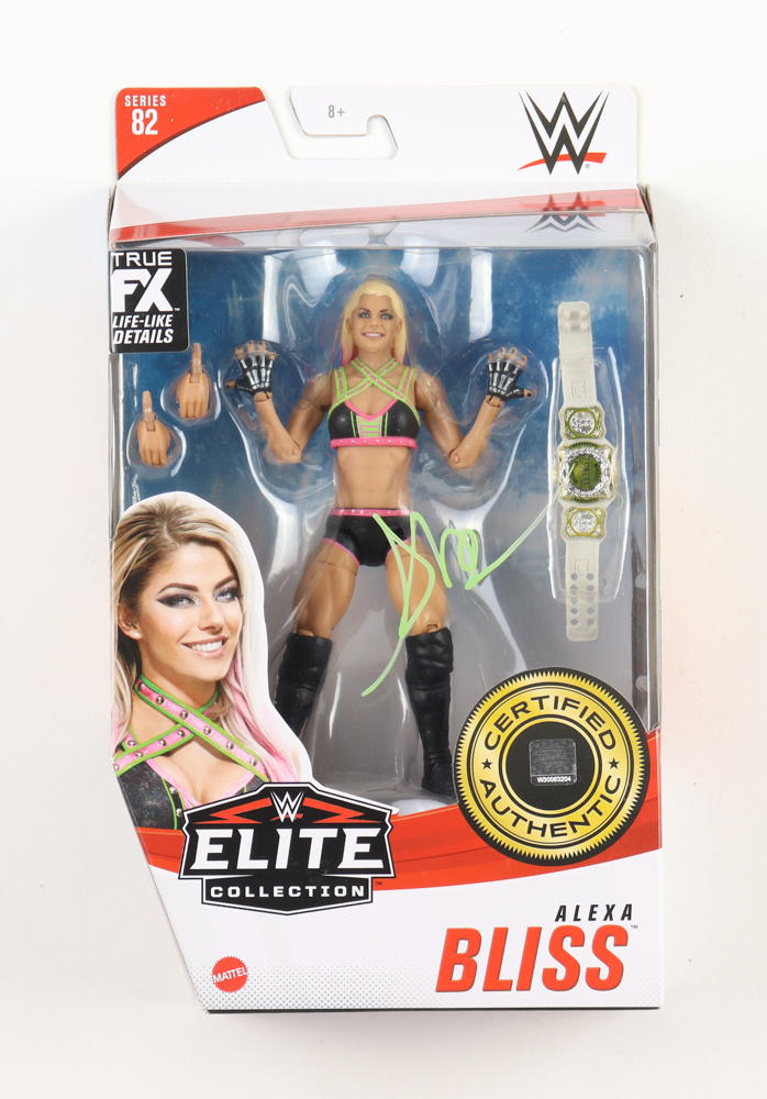 Alexa Bliss Signed WWE Elite Collection Action Figure (JSA) at PristineAuction.com Alexa Bliss Signed WWE Elite Collection Action Figure (JSA) at PristineAuction.com