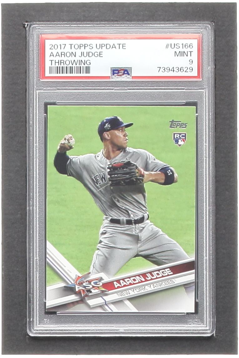 Aaron Judge 2017 Topps Update #US166A AS RC (PSA 9) at PristineAuction.com Aaron Judge 2017 Topps Update #US166A AS RC (PSA 9) at PristineAuction.com