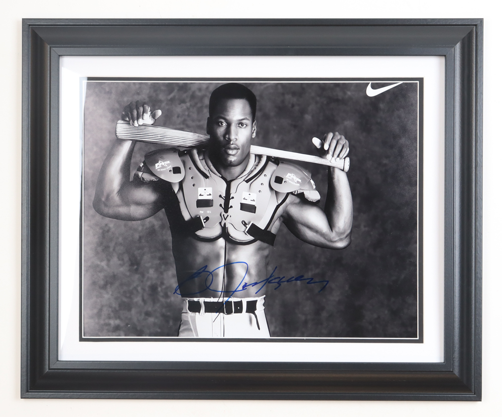 Bo Jackson Signed Custom Framed Photo (ACOA) at PristineAuction.com Bo Jackson Signed Custom Framed Photo (ACOA) at PristineAuction.com