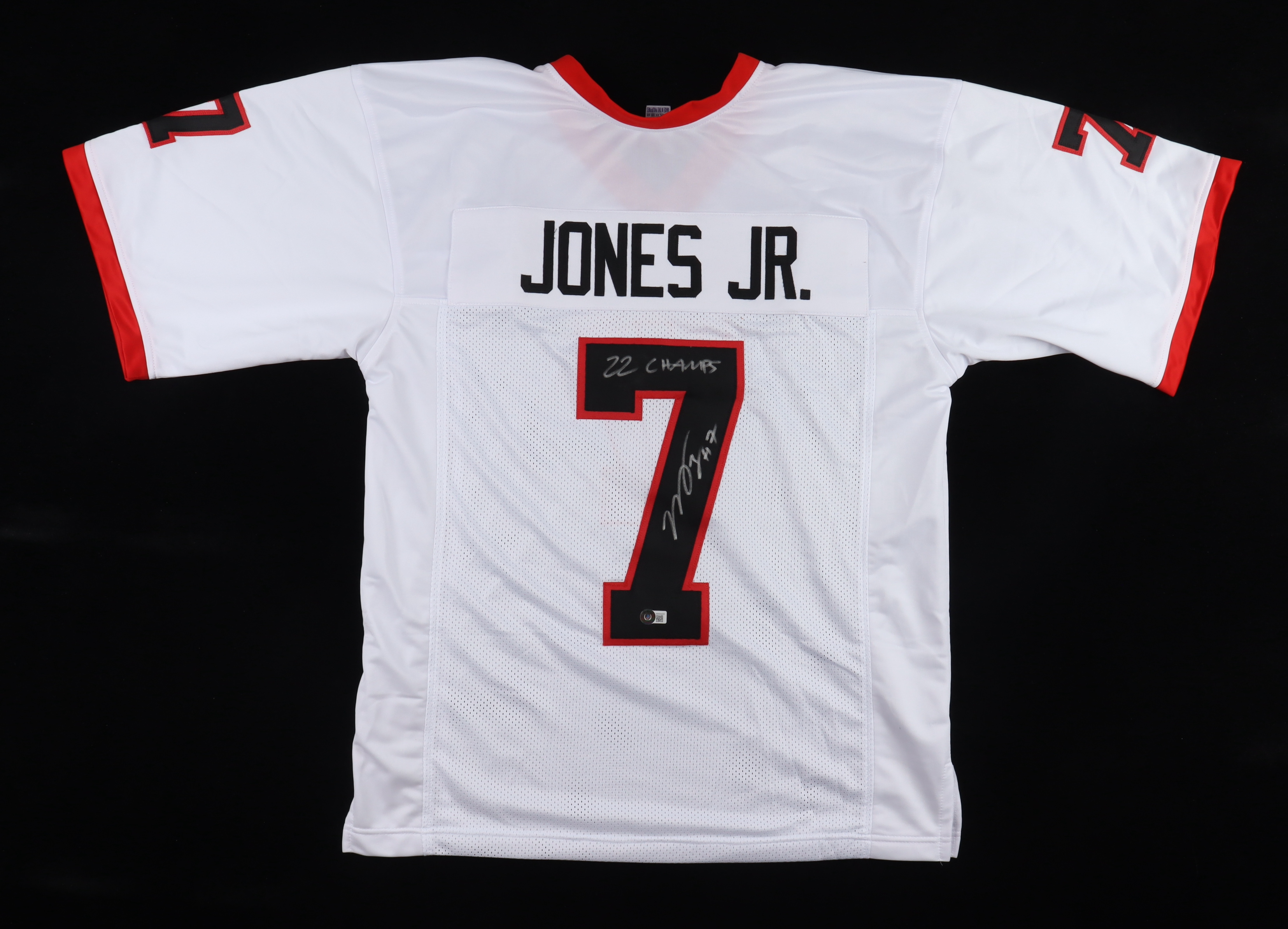 Marvin Jones Jr. Signed Jersey Inscribed "22 Champs" (Beckett) at PristineAuction.com Marvin Jones Jr. Signed Jersey Inscribed "22 Champs" (Beckett) at PristineAuction.com
