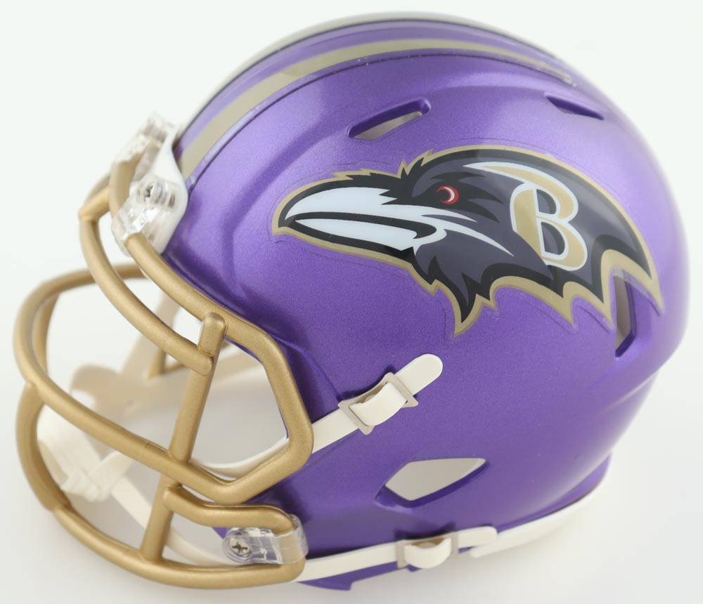 Jamal Lewis Signed Ravens Flash Alternate Speed Mini Helmet (Beckett) at PristineAuction.com Jamal Lewis Signed Ravens Flash Alternate Speed Mini Helmet (Beckett) at PristineAuction.com