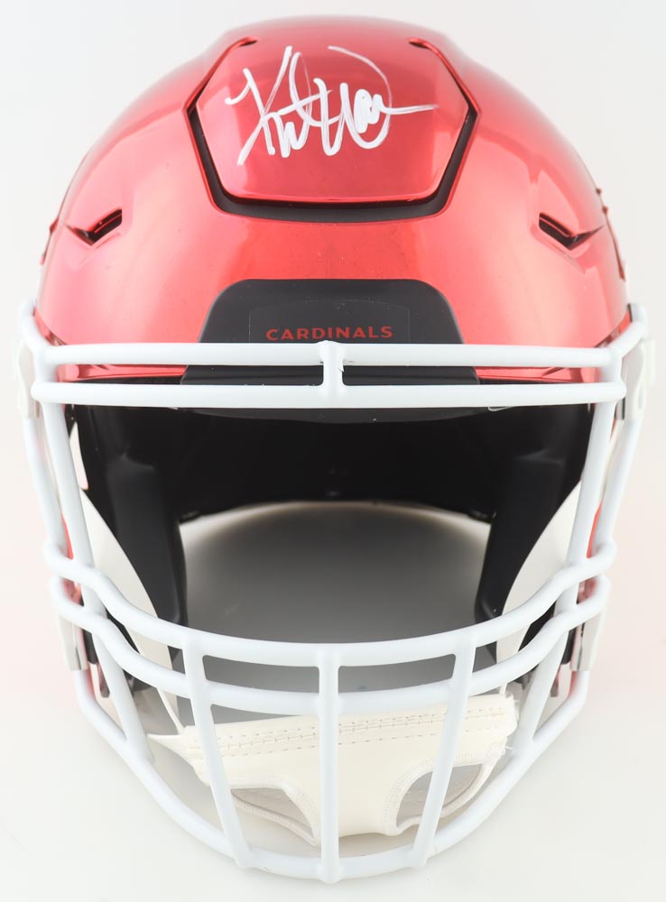 Kurt Warner Signed Cardinals Full-Size Authentic Chrome Speed-Flex Helmet (Beckett) at PristineAuction.com Kurt Warner Signed Cardinals Full-Size Authentic Chrome Speed-Flex Helmet (Beckett) at PristineAuction.com