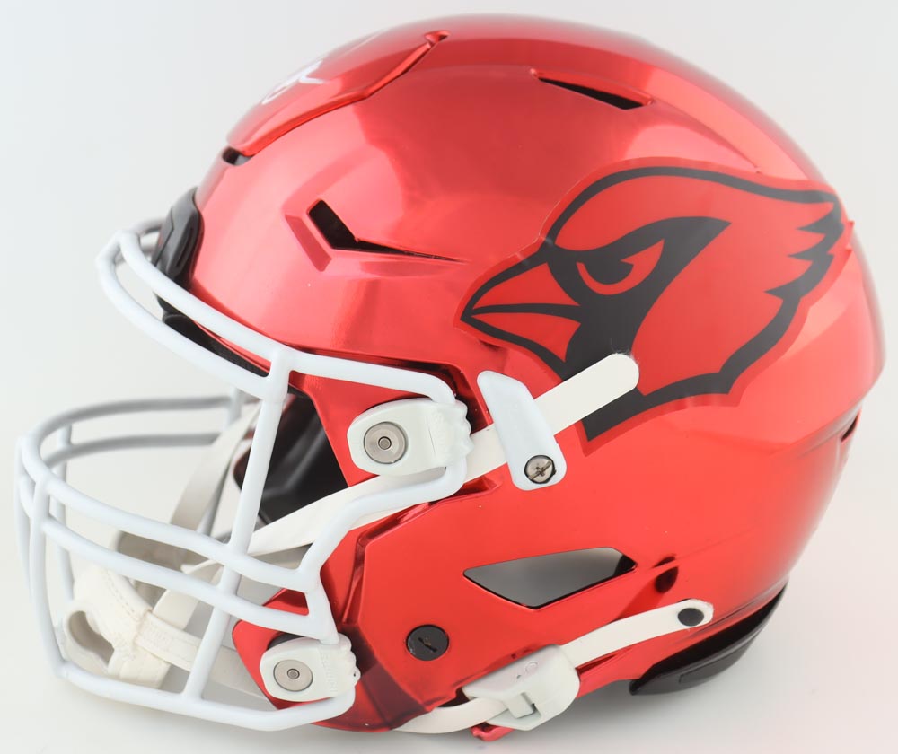 Kurt Warner Signed Cardinals Full-Size Authentic Chrome Speed-Flex Helmet (Beckett) at PristineAuction.com Kurt Warner Signed Cardinals Full-Size Authentic Chrome Speed-Flex Helmet (Beckett) at PristineAuction.com