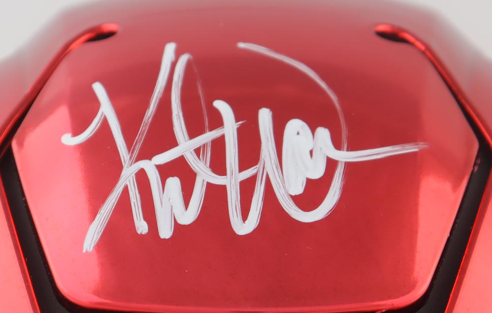 Kurt Warner Signed Cardinals Full-Size Authentic Chrome Speed-Flex Helmet (Beckett) at PristineAuction.com Kurt Warner Signed Cardinals Full-Size Authentic Chrome Speed-Flex Helmet (Beckett) at PristineAuction.com