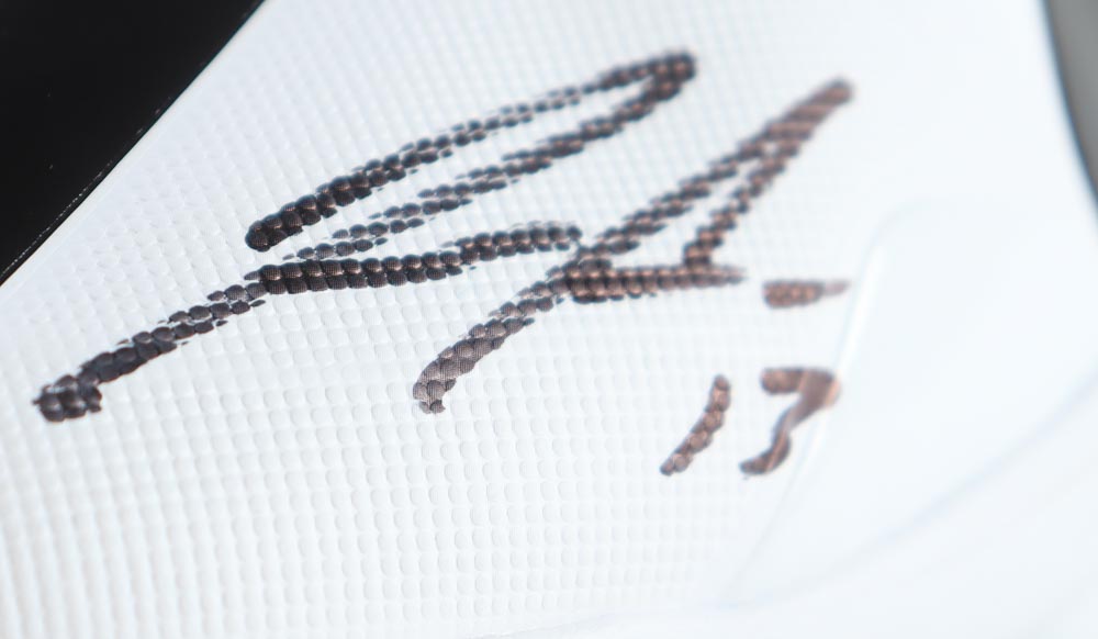 Ronald Acuna Jr. Signed Baseball Cleat (Acuna Jr.) at PristineAuction.com Ronald Acuna Jr. Signed Baseball Cleat (Acuna Jr.) at PristineAuction.com