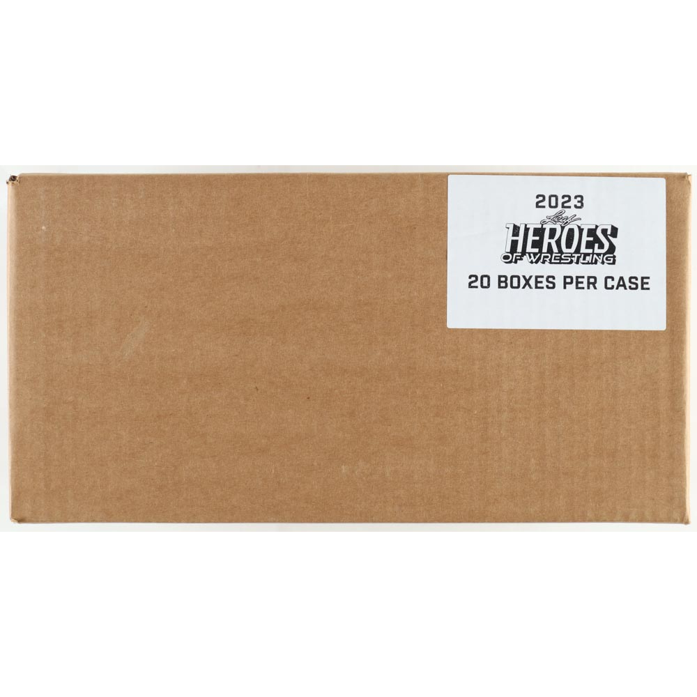 2023 Leaf Heroes of Wrestling Blaster Box Case with (20) Boxes ...