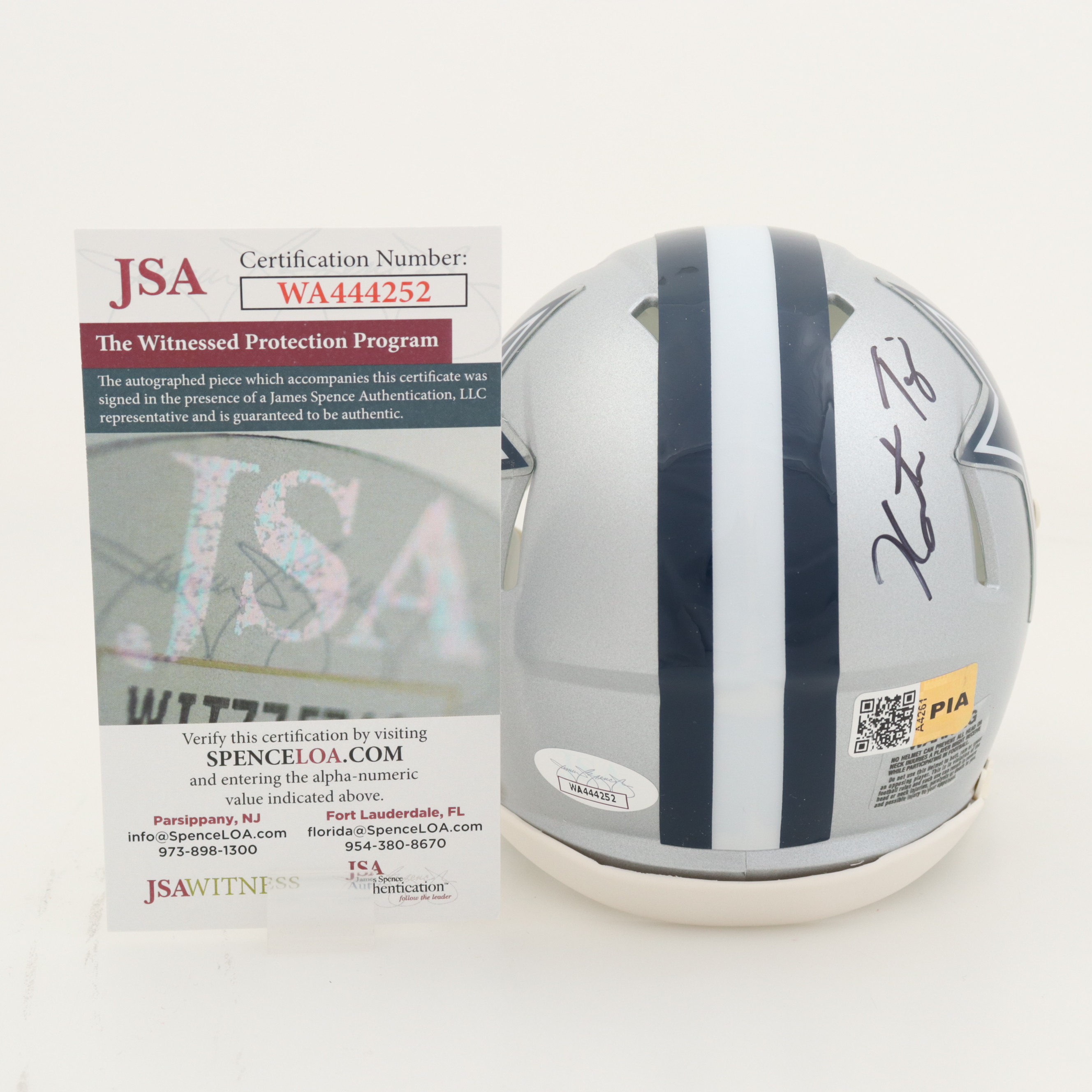KaVontae Turpin Signed Cowboys Speed Mini Helmet (JSA) at PristineAuction.com KaVontae Turpin Signed Cowboys Speed Mini Helmet (JSA) at PristineAuction.com
