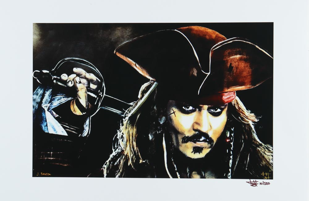 Johnny Depp - Captain Jack Sparrow - Pirates of the Caribbean - Joshua ...