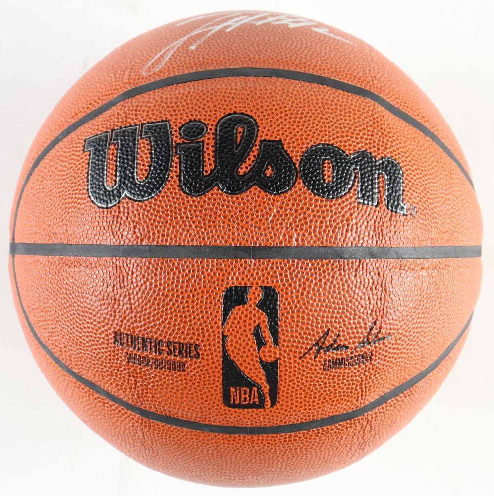 Tobias Harris Signed NBA Basketball (PSA) at PristineAuction.com Tobias Harris Signed NBA Basketball (PSA) at PristineAuction.com
