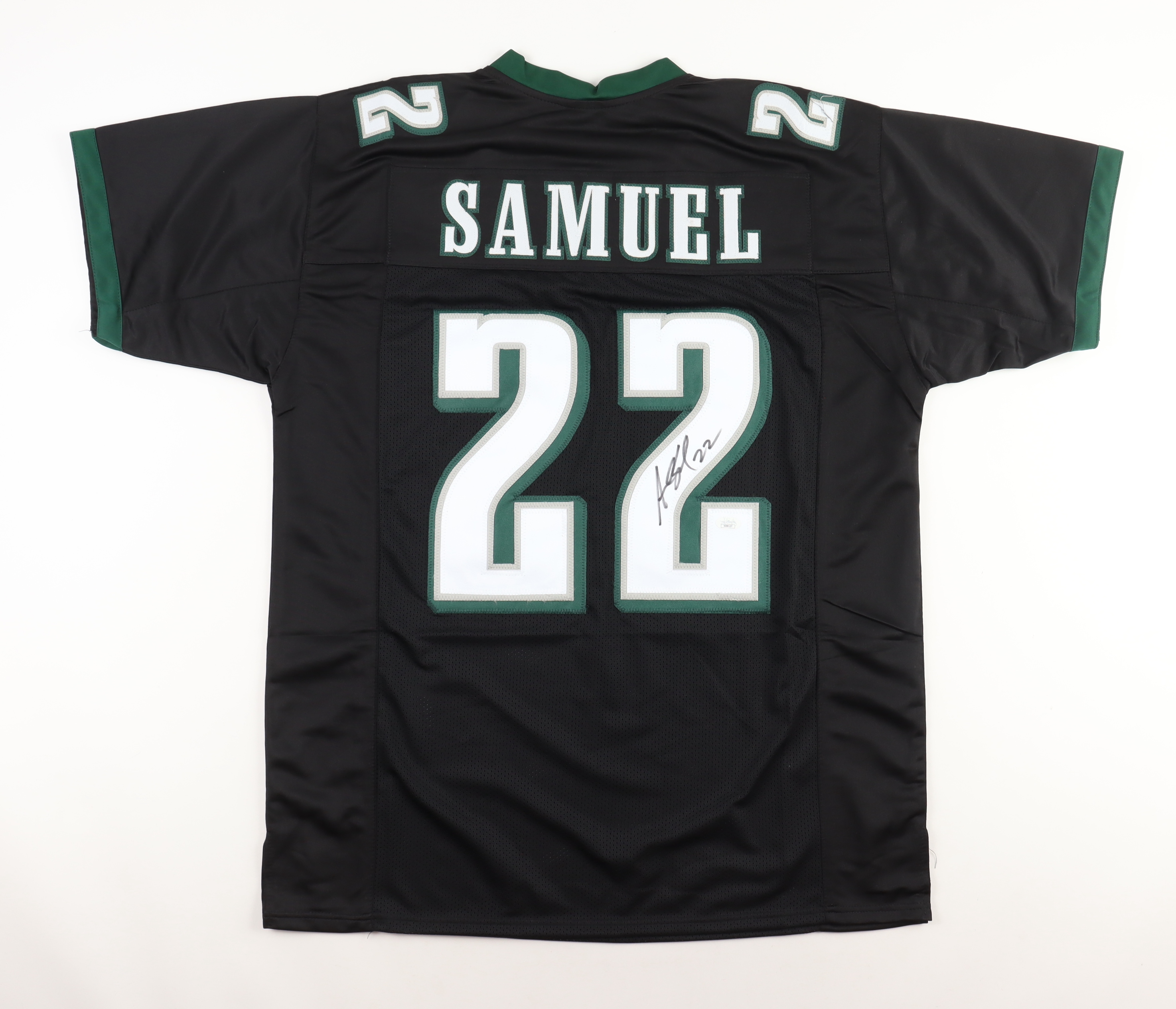 Asante Samuel Signed Jersey (JSA) at PristineAuction.com Asante Samuel Signed Jersey (JSA) at PristineAuction.com