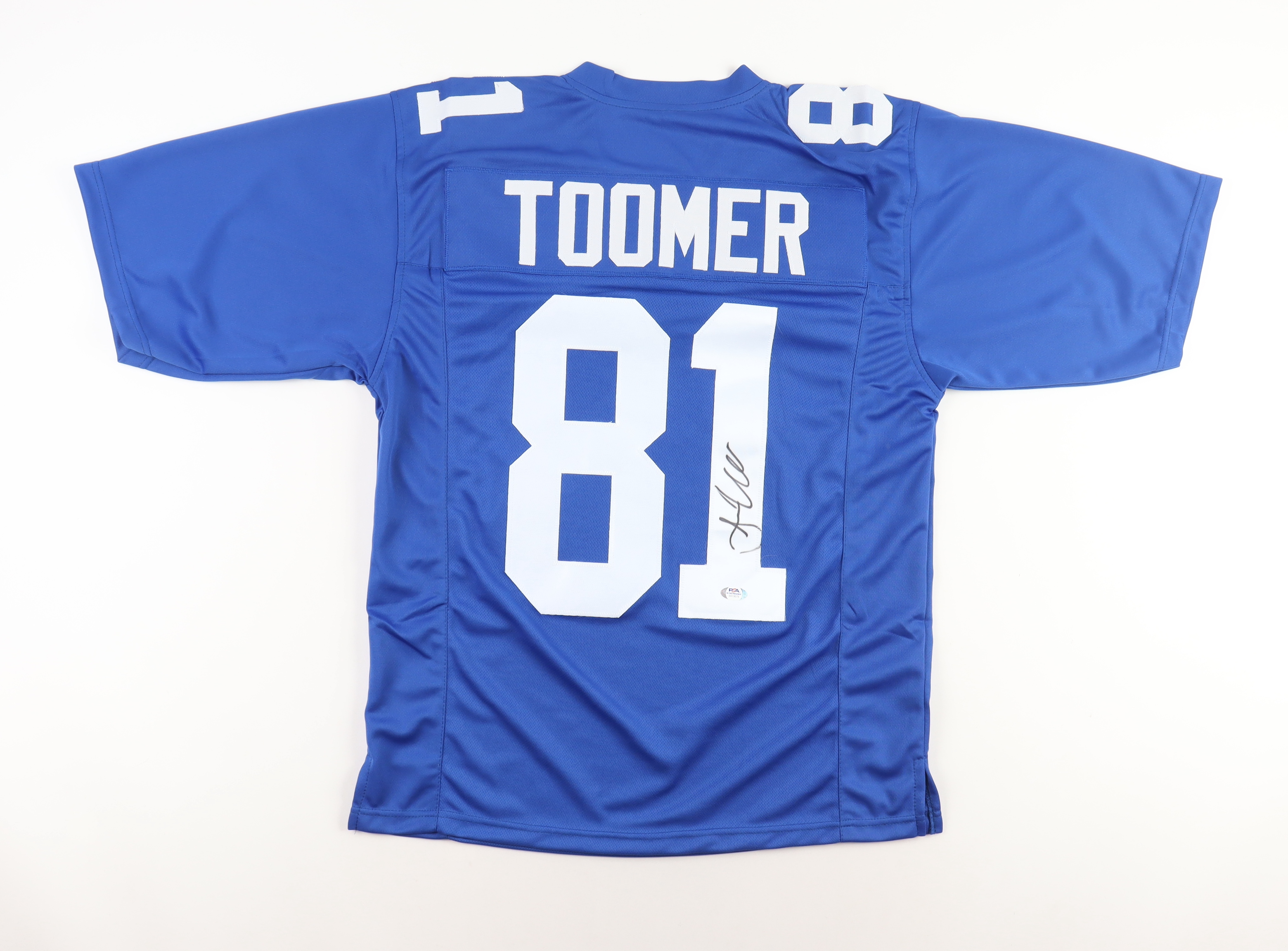 Amani Toomer Signed Jersey (PSA) at PristineAuction.com Amani Toomer Signed Jersey (PSA) at PristineAuction.com