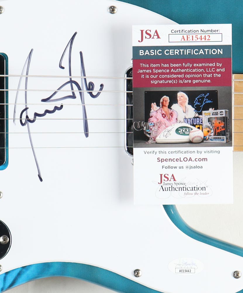 James Taylor Signed "Sweet Baby James" Huntington 39" Electric Guitar (JSA) at PristineAuction.com James Taylor Signed "Sweet Baby James" Huntington 39" Electric Guitar (JSA) at PristineAuction.com
