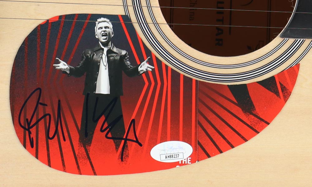 Billy Idol Signed 38" Acoustic Guitar (JSA) at PristineAuction.com Billy Idol Signed 38" Acoustic Guitar (JSA) at PristineAuction.com