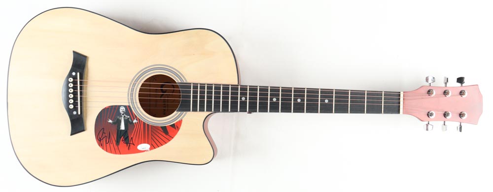 Billy Idol Signed 38" Acoustic Guitar (JSA) at PristineAuction.com Billy Idol Signed 38" Acoustic Guitar (JSA) at PristineAuction.com