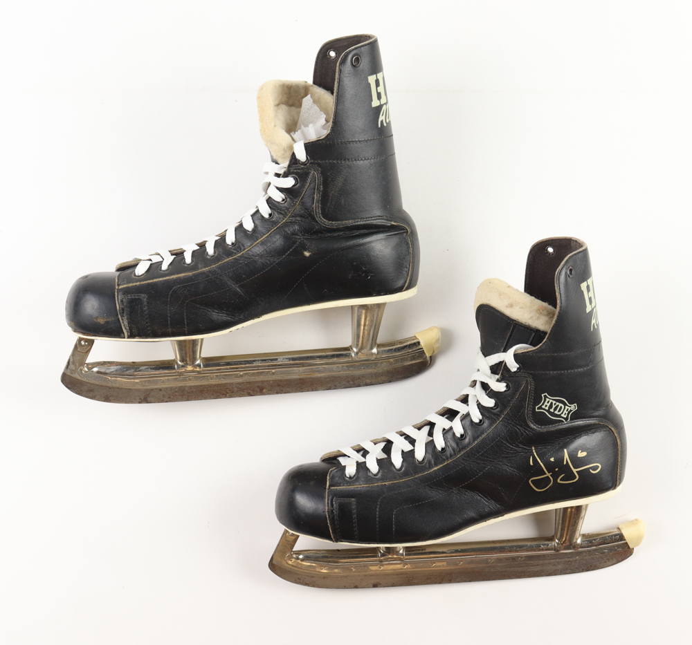 Jaromír Jágr Signed Vintage Hyde Hockey Ice Skates (Beckett) at PristineAuction.com Jaromír Jágr Signed Vintage Hyde Hockey Ice Skates (Beckett) at PristineAuction.com