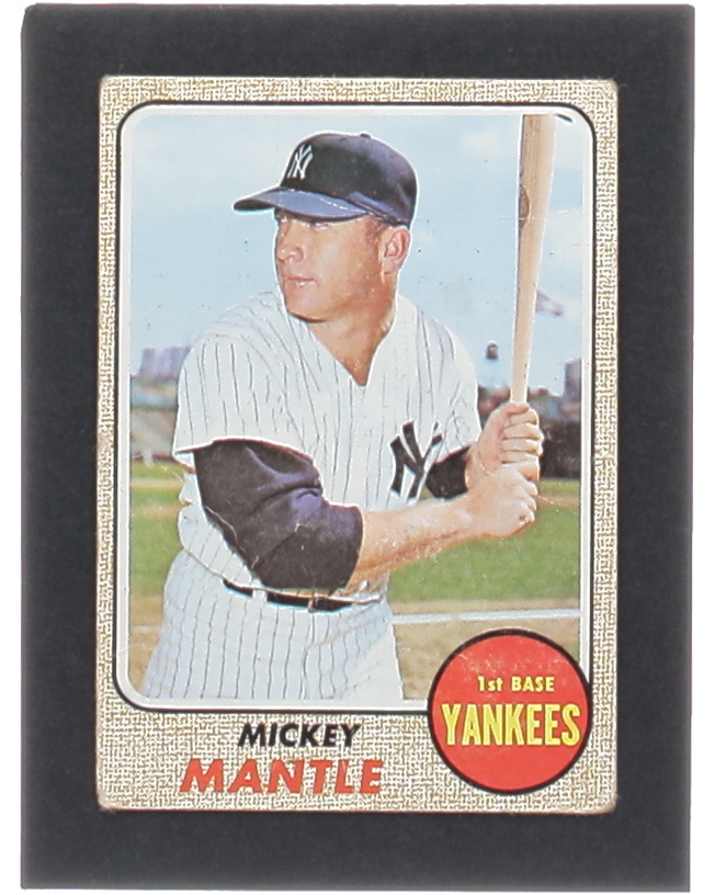 Mickey Mantle 1968 Topps #280 at PristineAuction.com Mickey Mantle 1968 Topps #280 at PristineAuction.com