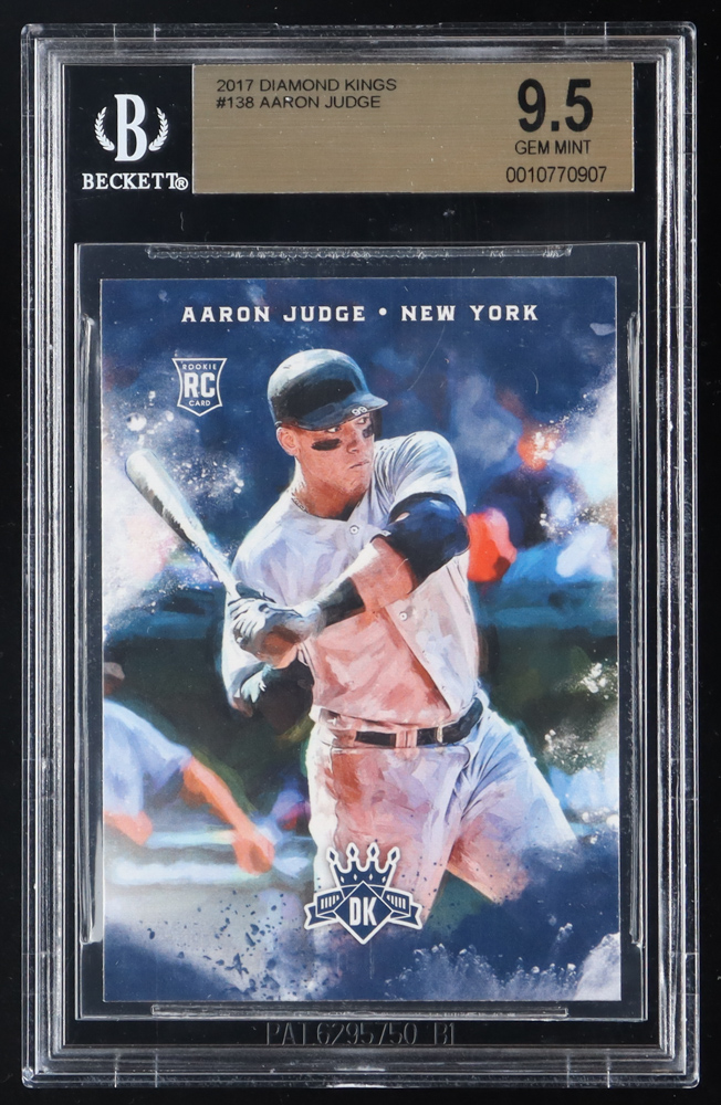 Aaron Judge 2017 Diamond Kings #138 RC (BGS 9.5) at PristineAuction.com Aaron Judge 2017 Diamond Kings #138 RC (BGS 9.5) at PristineAuction.com