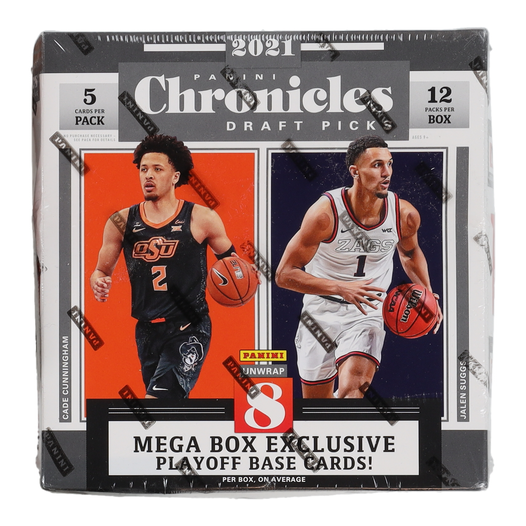 2021-22 Panini Chronicles Draft Picks Basketball Mega Box of (12) Packs at PristineAuction.com 2021-22 Panini Chronicles Draft Picks Basketball Mega Box of (12) Packs at PristineAuction.com